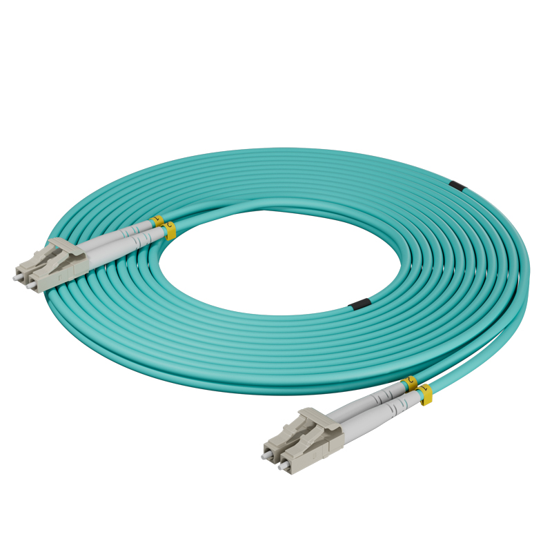 10G OM3 50/125um optical fiber zipcord cables