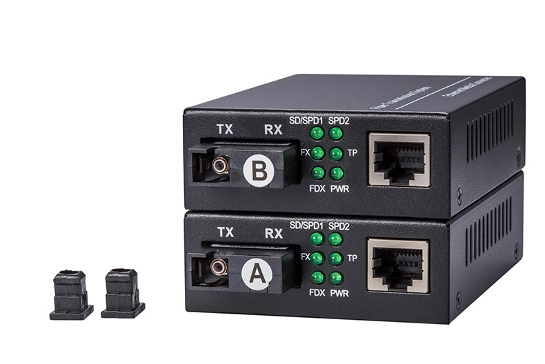 10/100/1000 Base Fiber Media Converter
